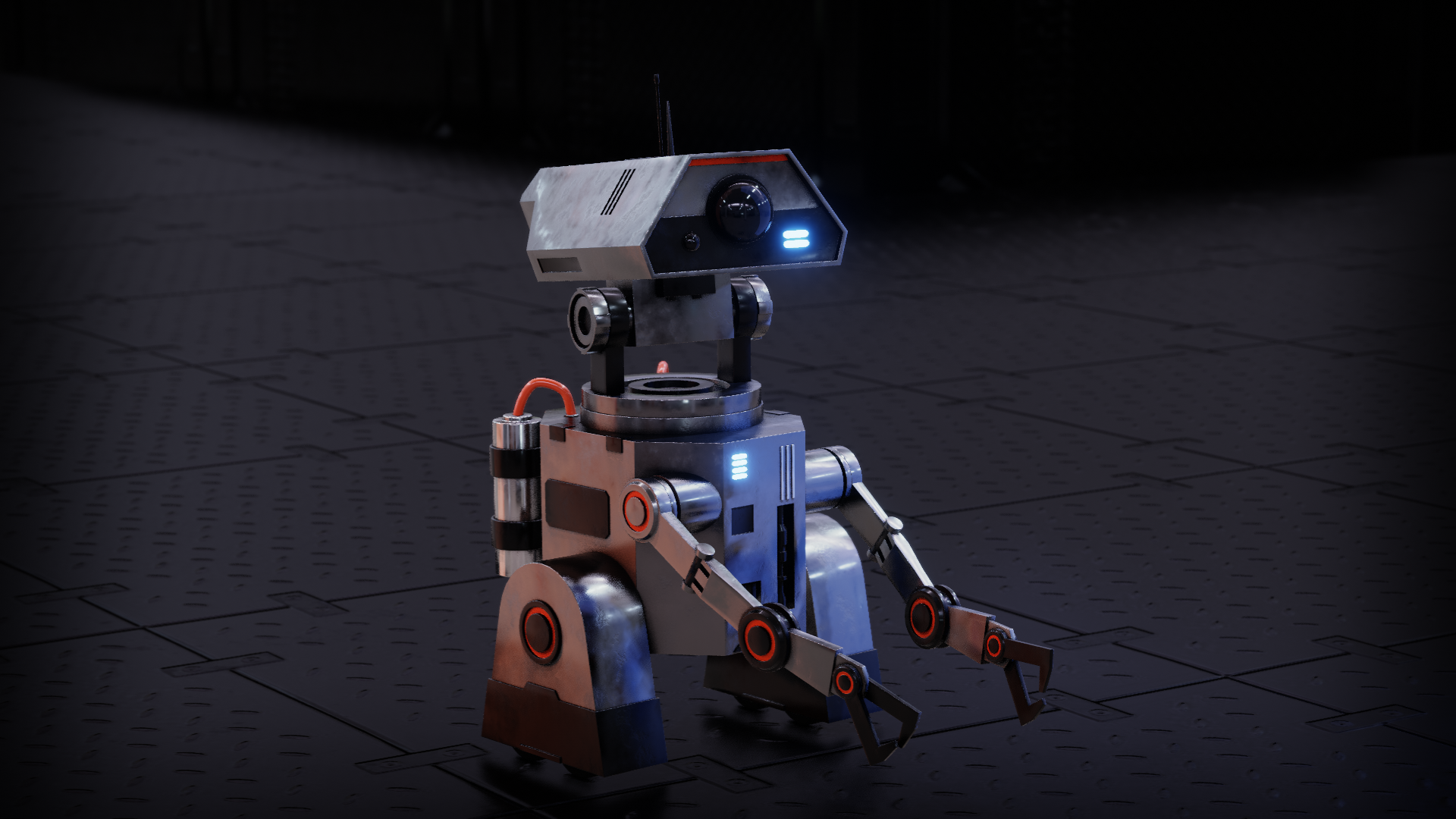 SCI-FI WORKER ROBOT preview image 3